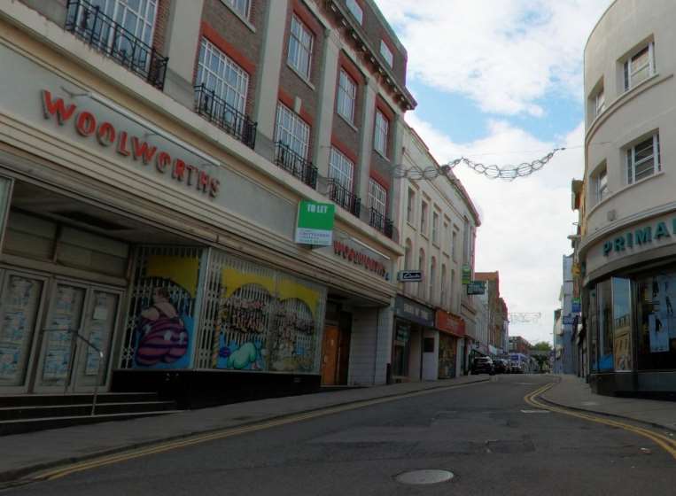The incident took place in Margate High Street