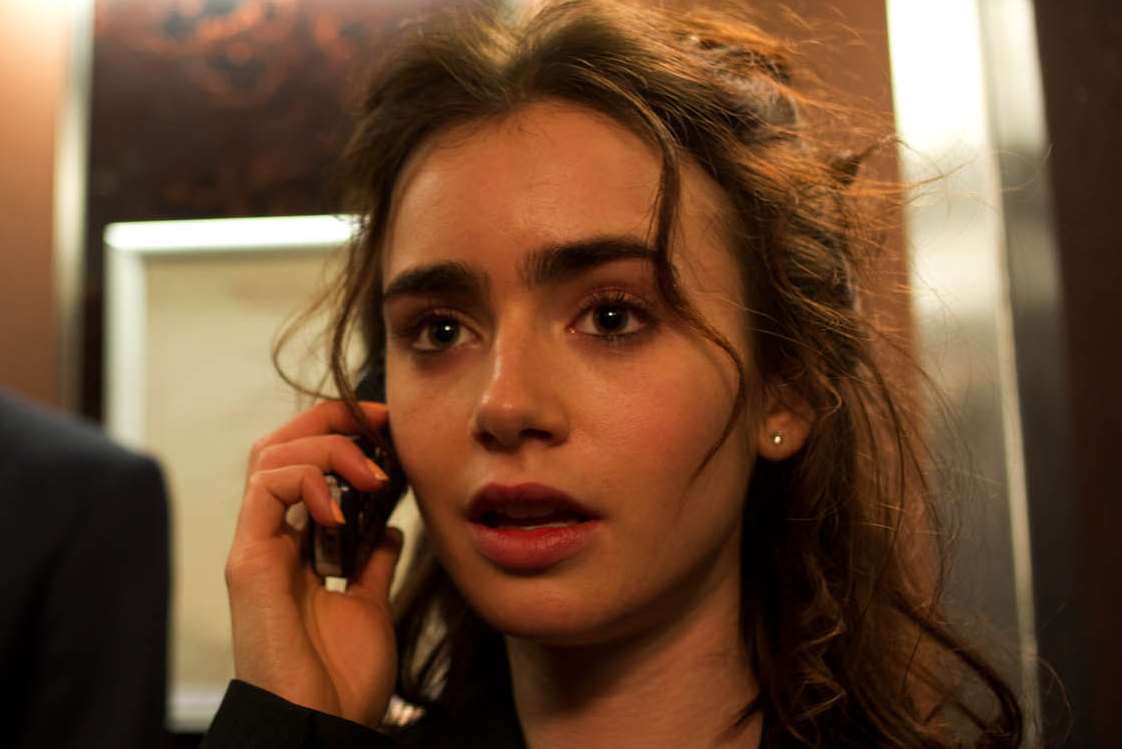 Lily Collins, in Love, Rosie. Picture: PA Photo/Lionsgate