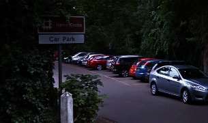The car park in Upper Upnor