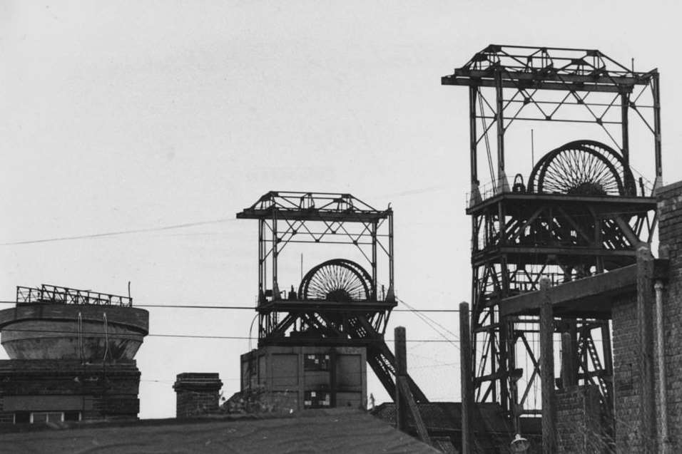 The closed Betteshanger Colliery, awaiting demolition. Picture: Harold Chapman