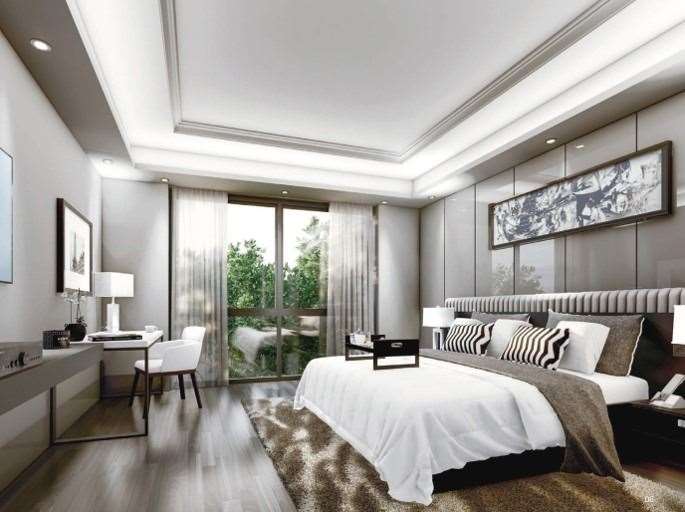 Inside one of the hotel rooms proposed for the London Resort. Photo: Mammamia Agency/ Gian Maria Brega