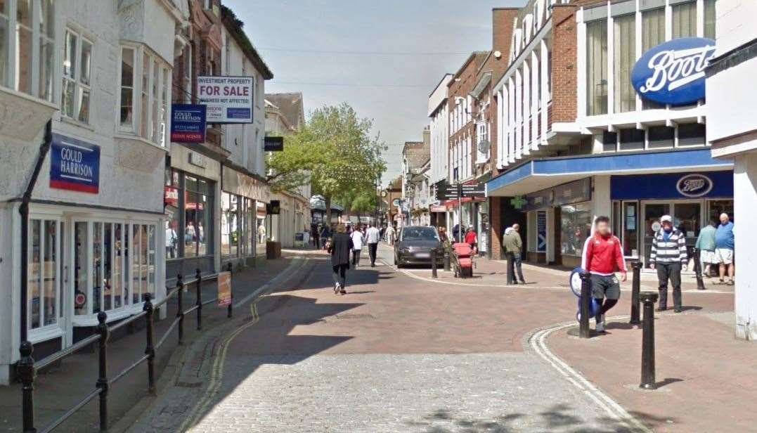 Ashford High Street. Picture: Google Street View