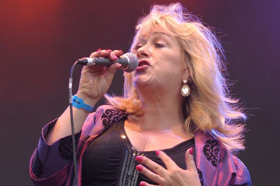 Shakatak singer Jill Saward.