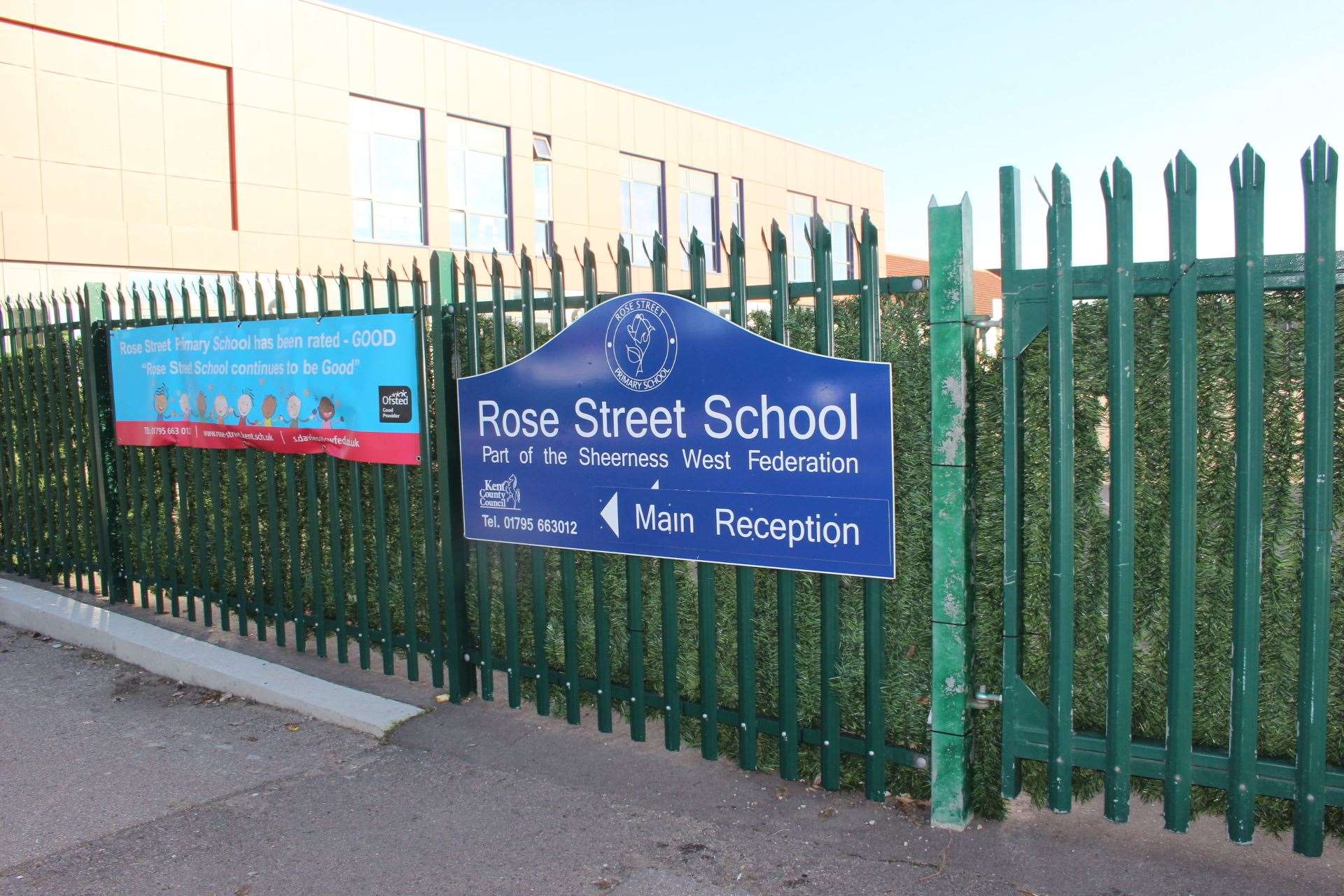 133 pupils from Rose Street Primary School, Sheerness, have been told to self isolate