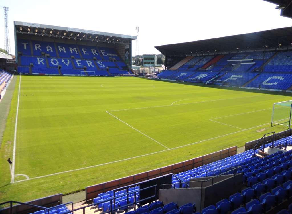 Prenton Park and its huge Kop stand Picture: Tranmere Rovers