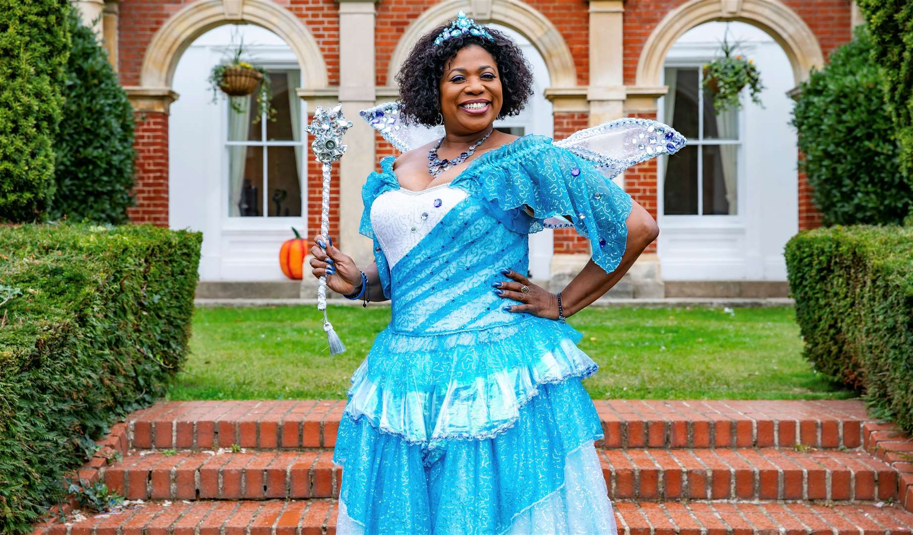 Loose Women star Brenda Edwards will appear as the Fairy Godmother in Cinderella at the Churchill Theatre this Christmas. Picture: Danny Kaan