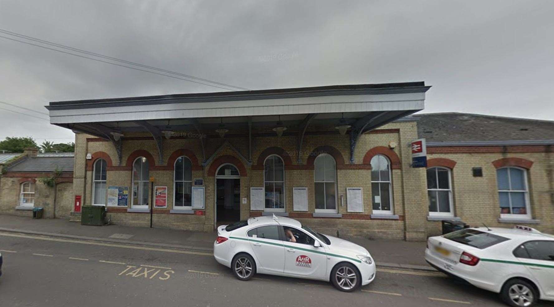 Faversham station will have a revamp as part of the project. Picture: Google
