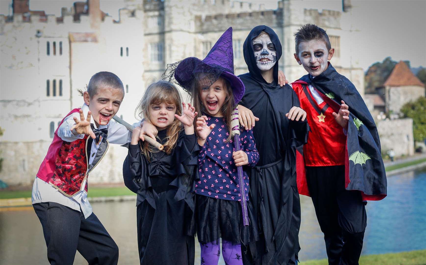 Halloween fun at Leeds Castle Picture: matthewwalkerphotography.com