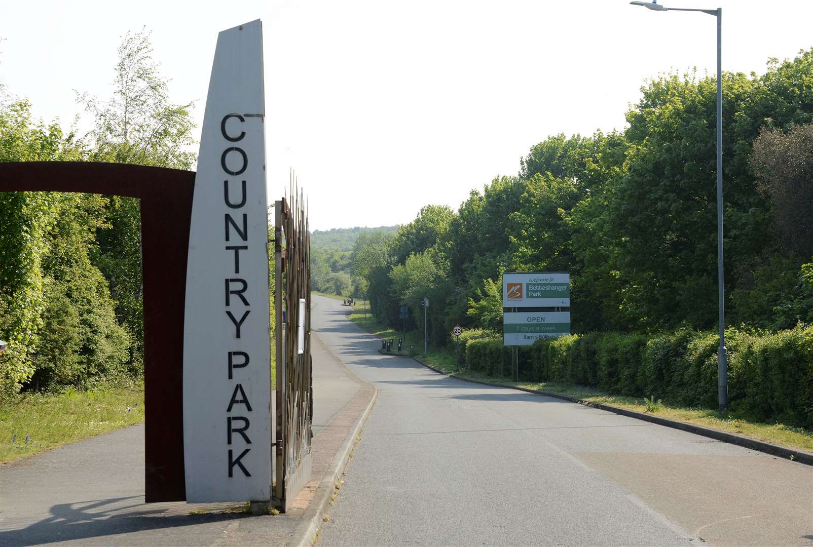 Betteshanger Country Park was created from former colliery land