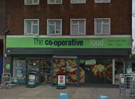 The Co-op on Chastilian Road, Dartford Pic: Google street view