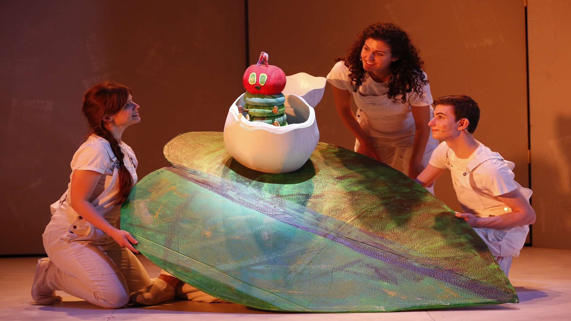 The Very Hungry Caterpillar features 75 enchanting puppets