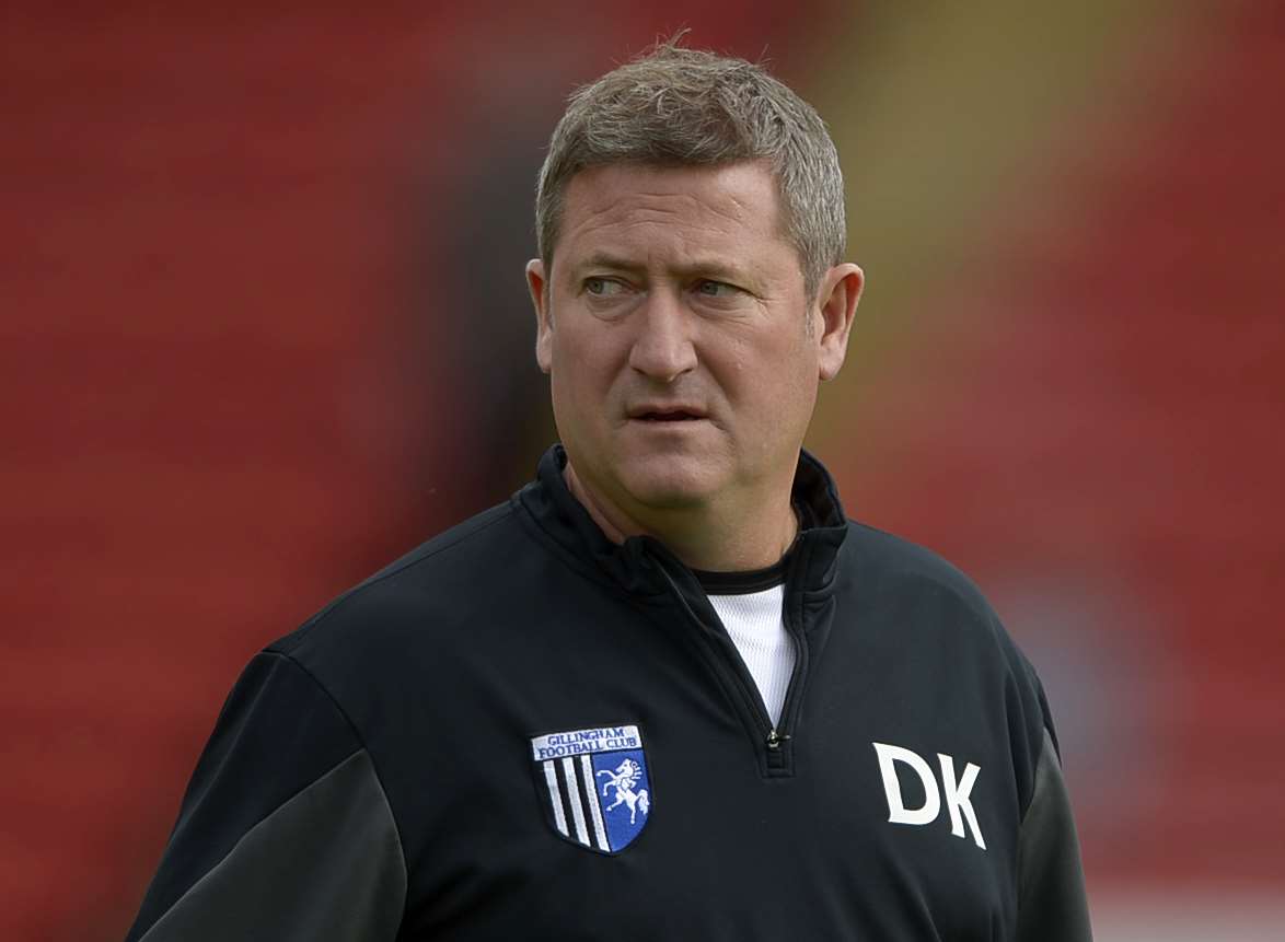 Gillingham assistant manager David Kerslake Picture: Barry Goodwin