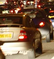 Traffic can queue for up to an hour to get off the Medway City Estate during busy periods.