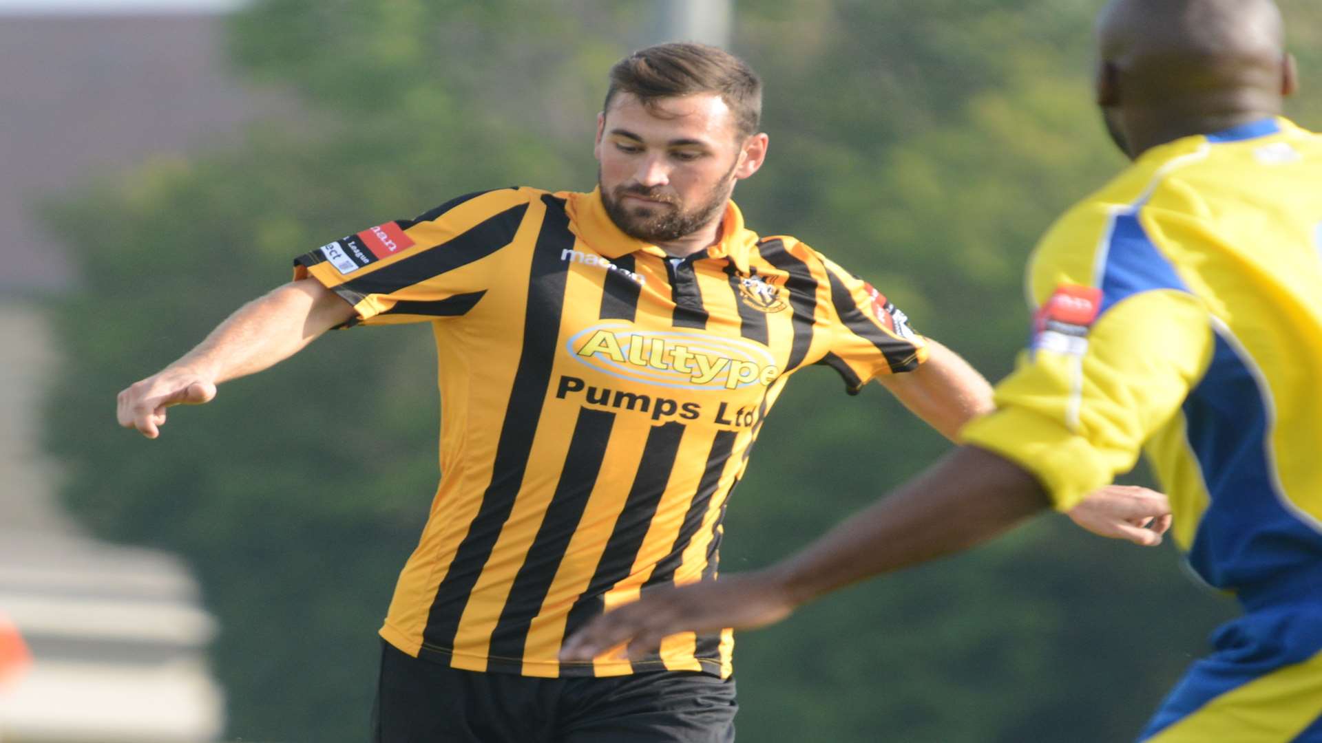 Ronnie Dolan returns to the Folkestone starting XI this weekend Picture: Gary Browne