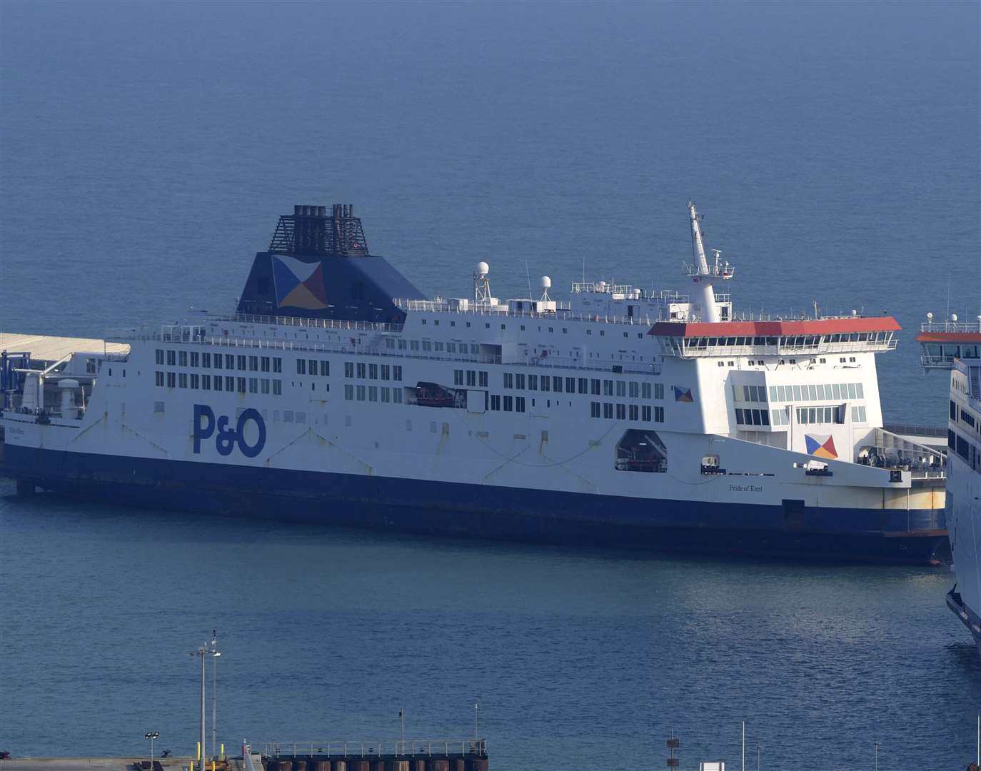 Pride of Kent has set sail again from Dover. Picture: Barry Goodwin