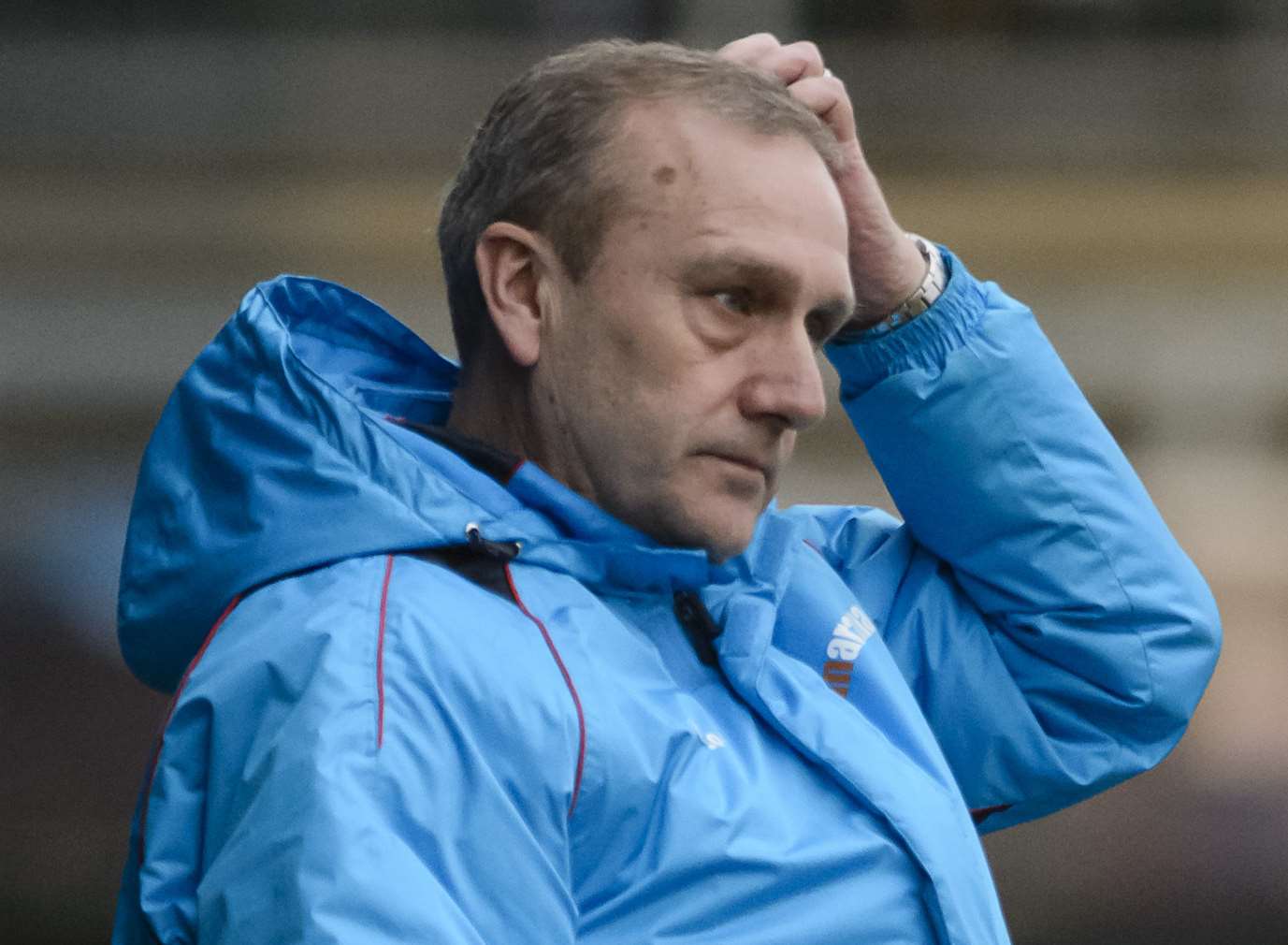 Dartford manager Tony Burman. Picture: Andy Payton