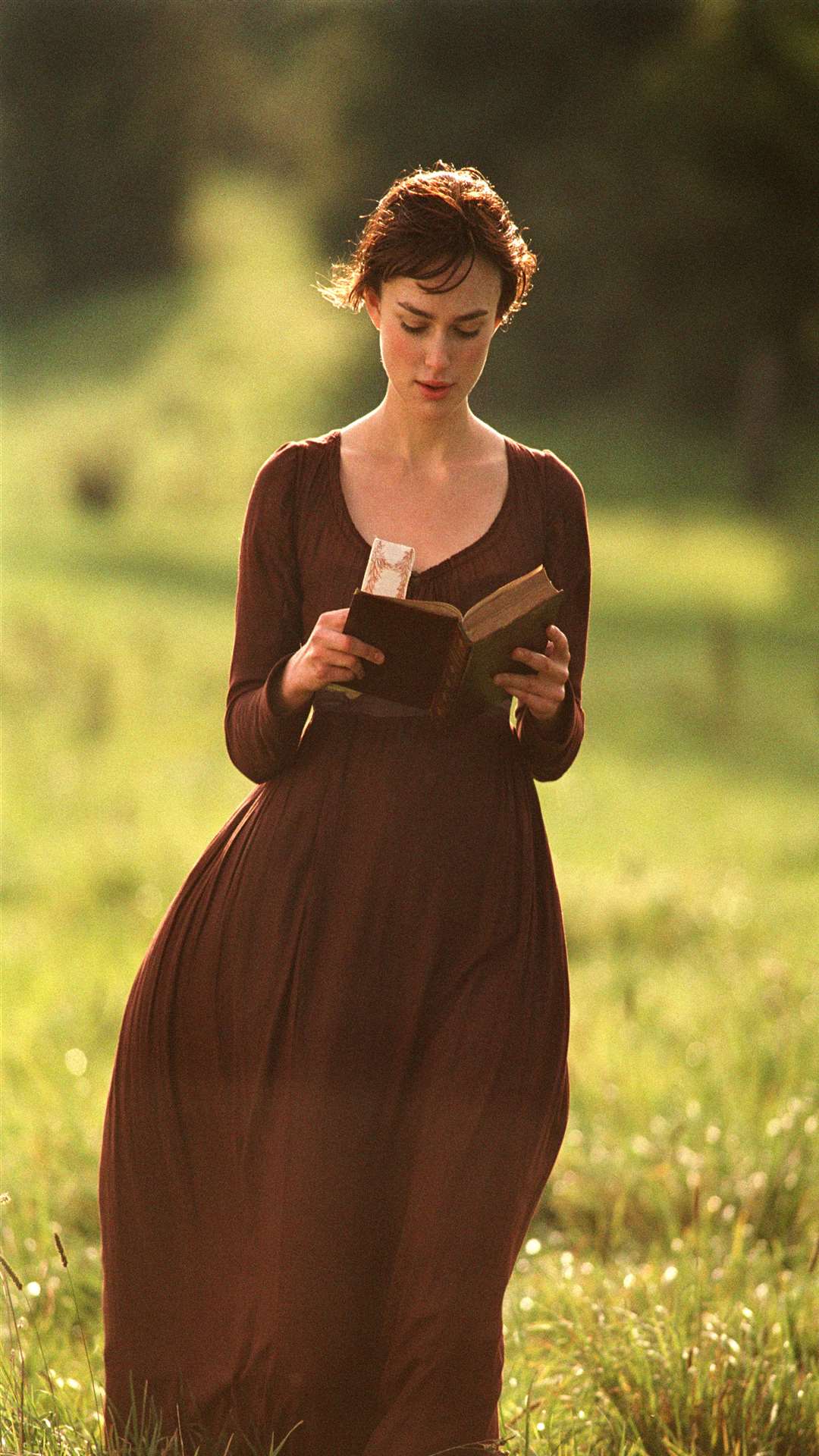 Keira Knightley as Jane Austen