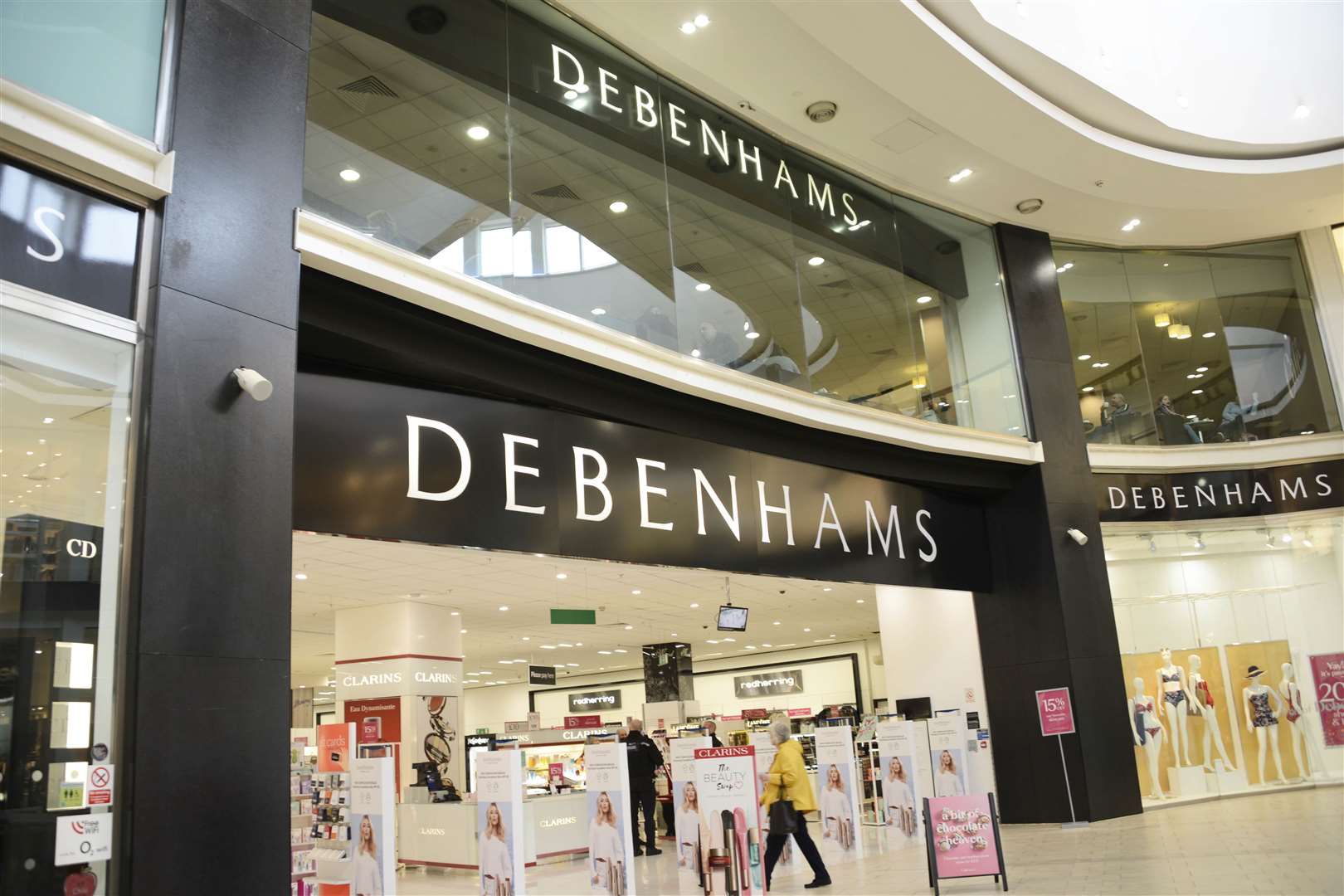 Debenhams in Ashford is in the County Square shopping centre. Picture: Paul Amos