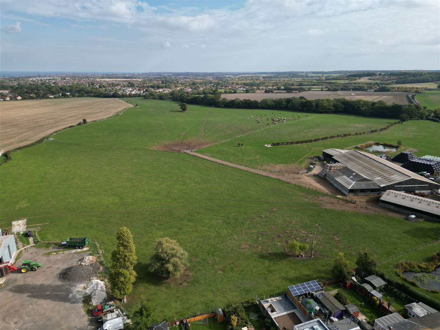 The land at Brooklands Farm in Whitstable is the size of more than 110 football pitches. Picture: Barry Goodwin