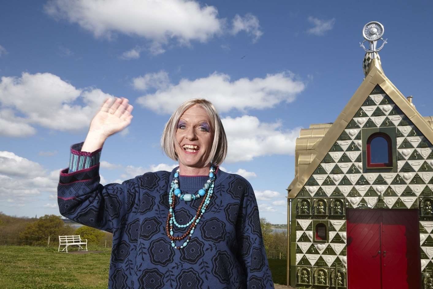 Grayson Perry with his House for Essex Picture: Channel 4