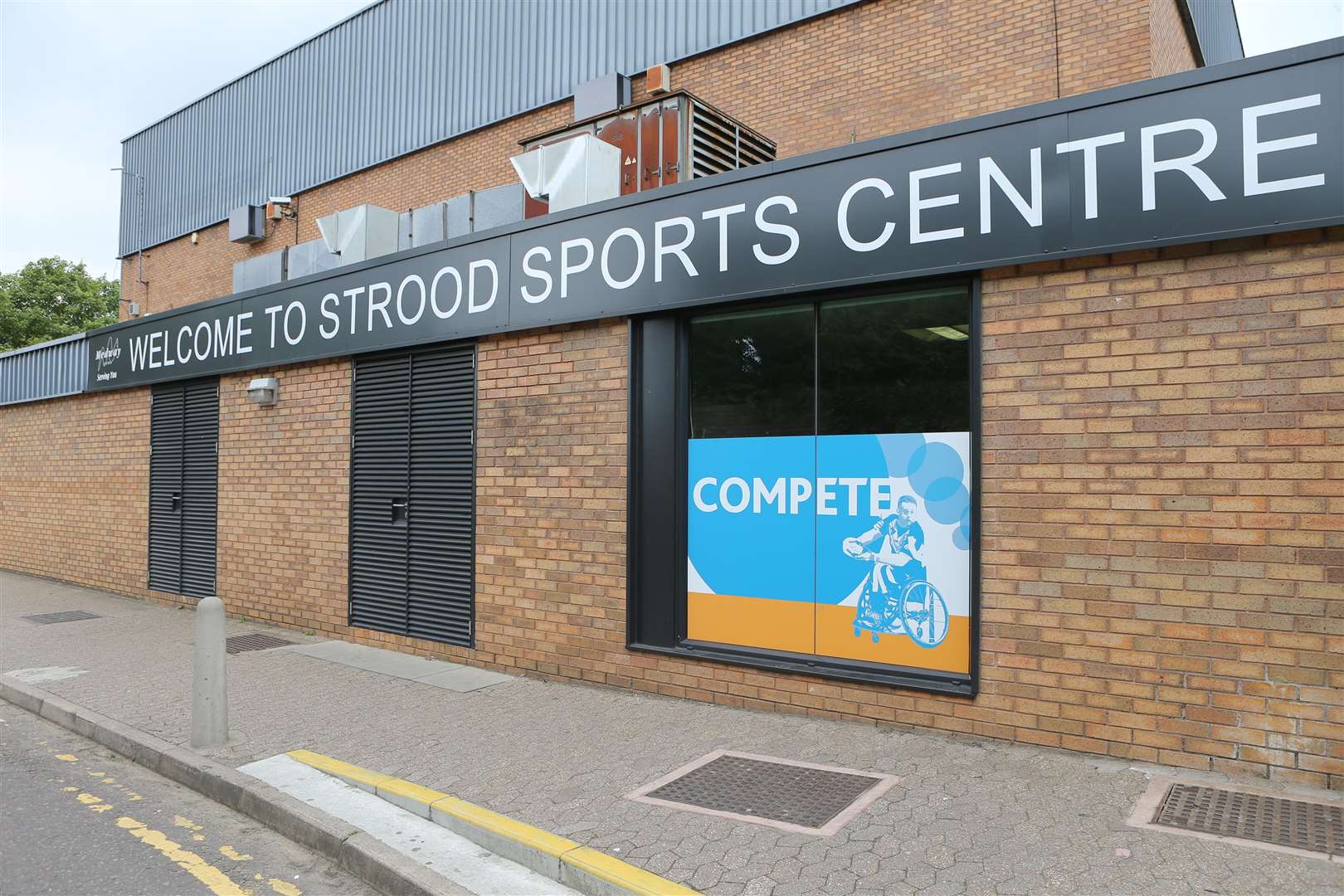 A man sadly died after being taken ill while playing badminton at Strood Sports Centre