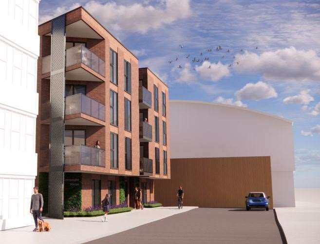 How the new homes in Connaught Road, Gillingham will look. Picture: Refine Architecture