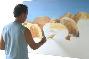 James Knowles painting