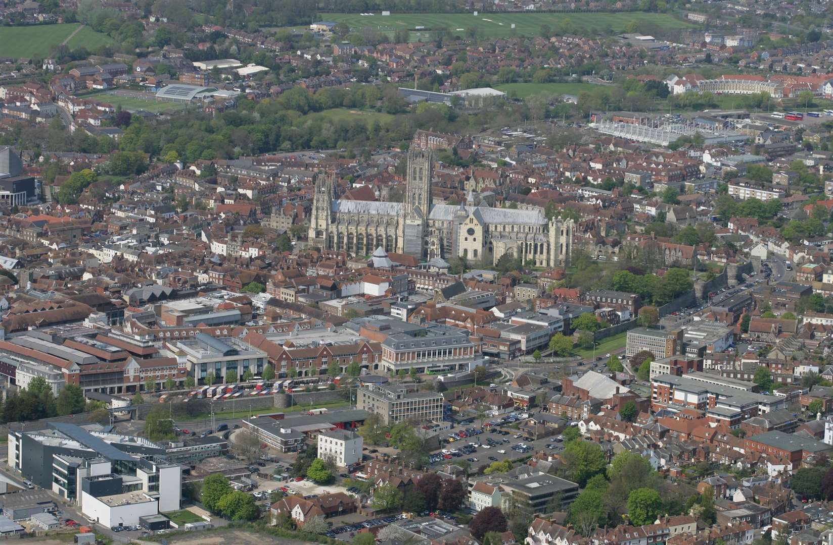 Canterbury may be popular with tourists, but its birth rate is low compared to other districts. Picture: Martin Apps