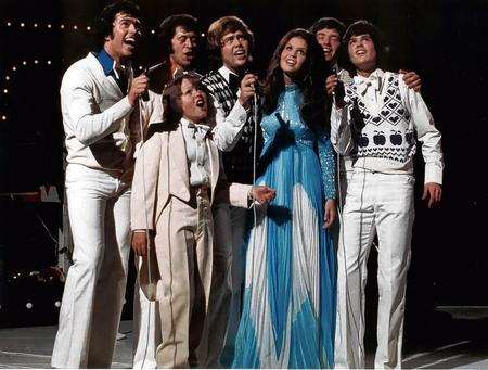 The Osmonds in their 1970s heyday