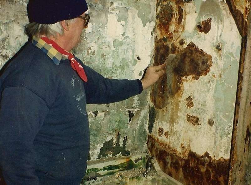 John Chambers, one of the original MQPS members, tackles some of the rust