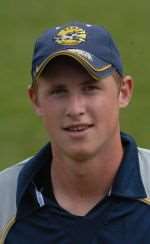 Kent cricketer Alex Blake
