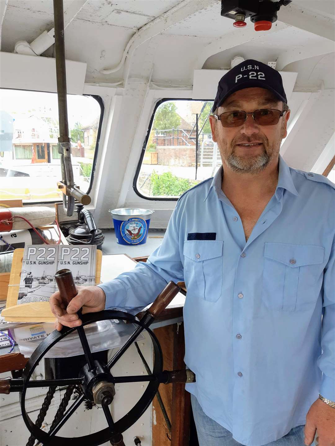 P22 captain Barry Field will be joined by five other crew on the trip