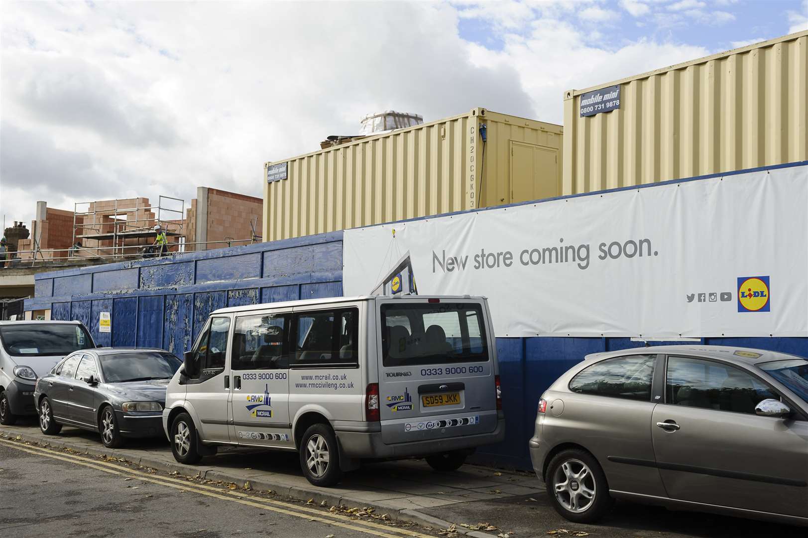 The site of the former Dartford police station on Instone Road, Dartford, soon to be a new Lidl siupermarket
