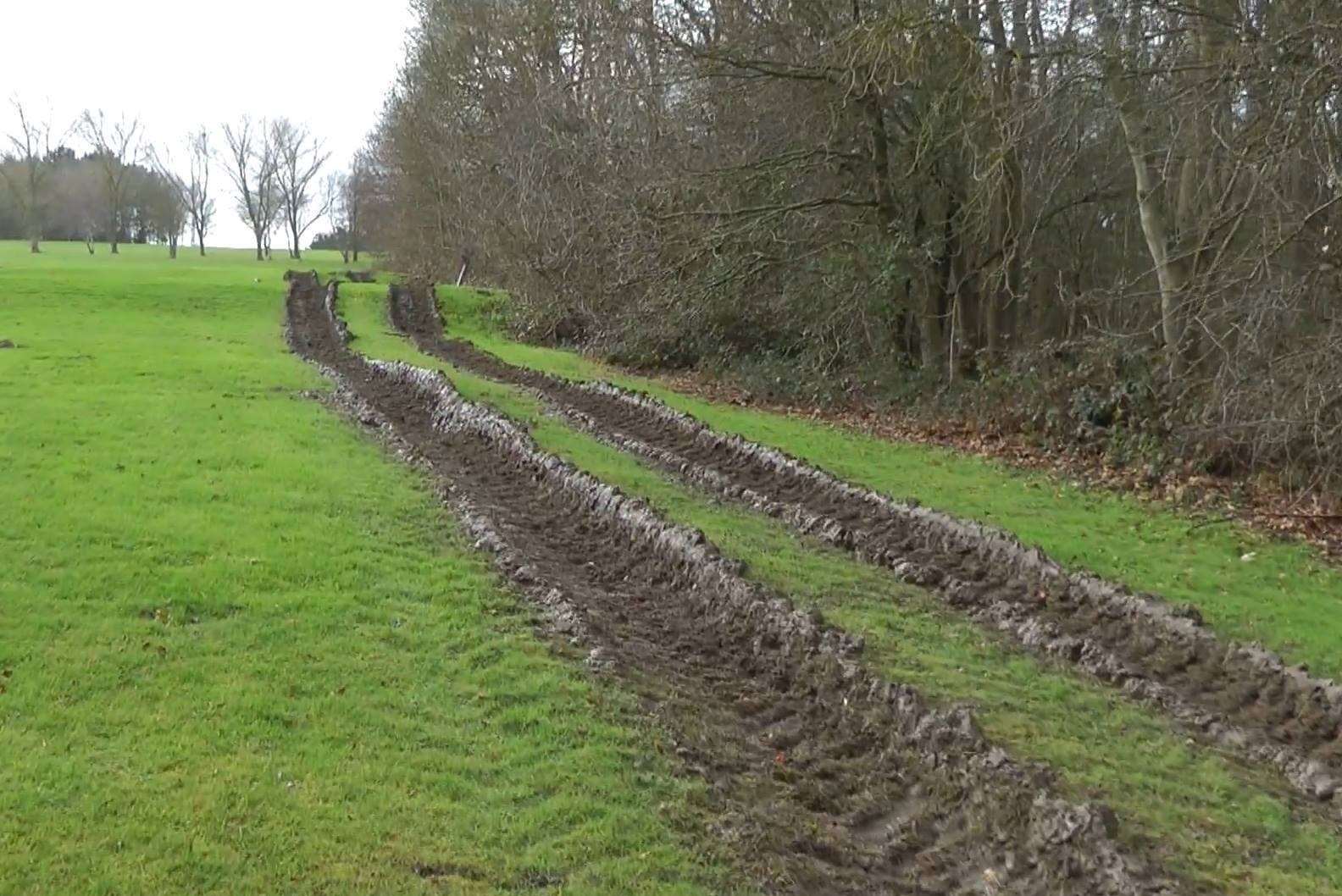 Members were unhappy about the state of the golf course earlier this year after council contractors carried out seasonal maintenance at the site. Picture Tony Broad