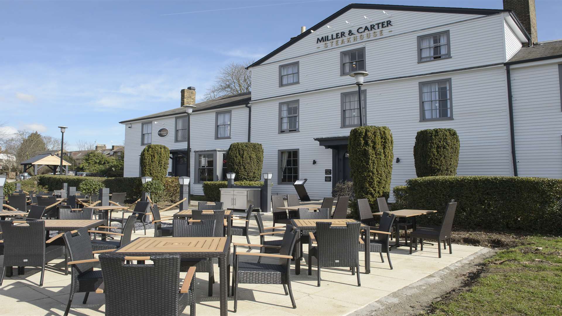 The White Rabbit pub in Sandling Road has been converted into a Miller and Carter steakhouse