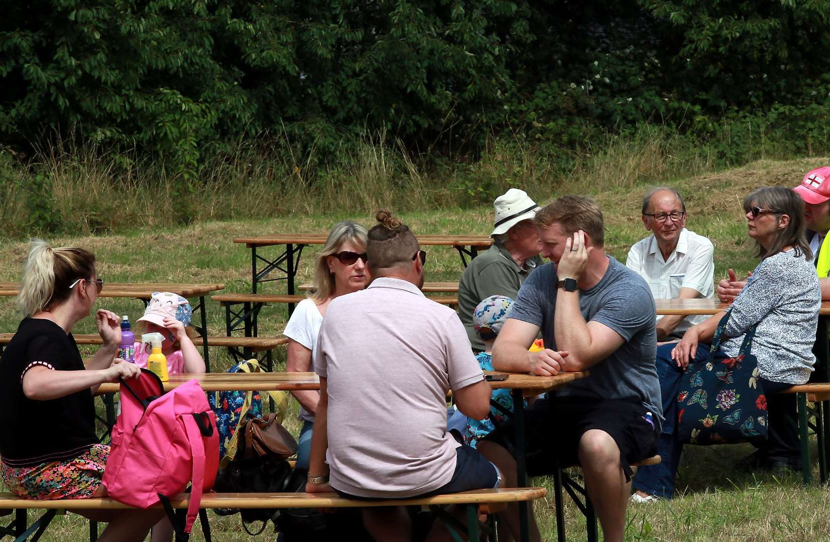 Parks and pubs are also crammed with people this Bank Holiday Monday. Archive picture: Phil Lee