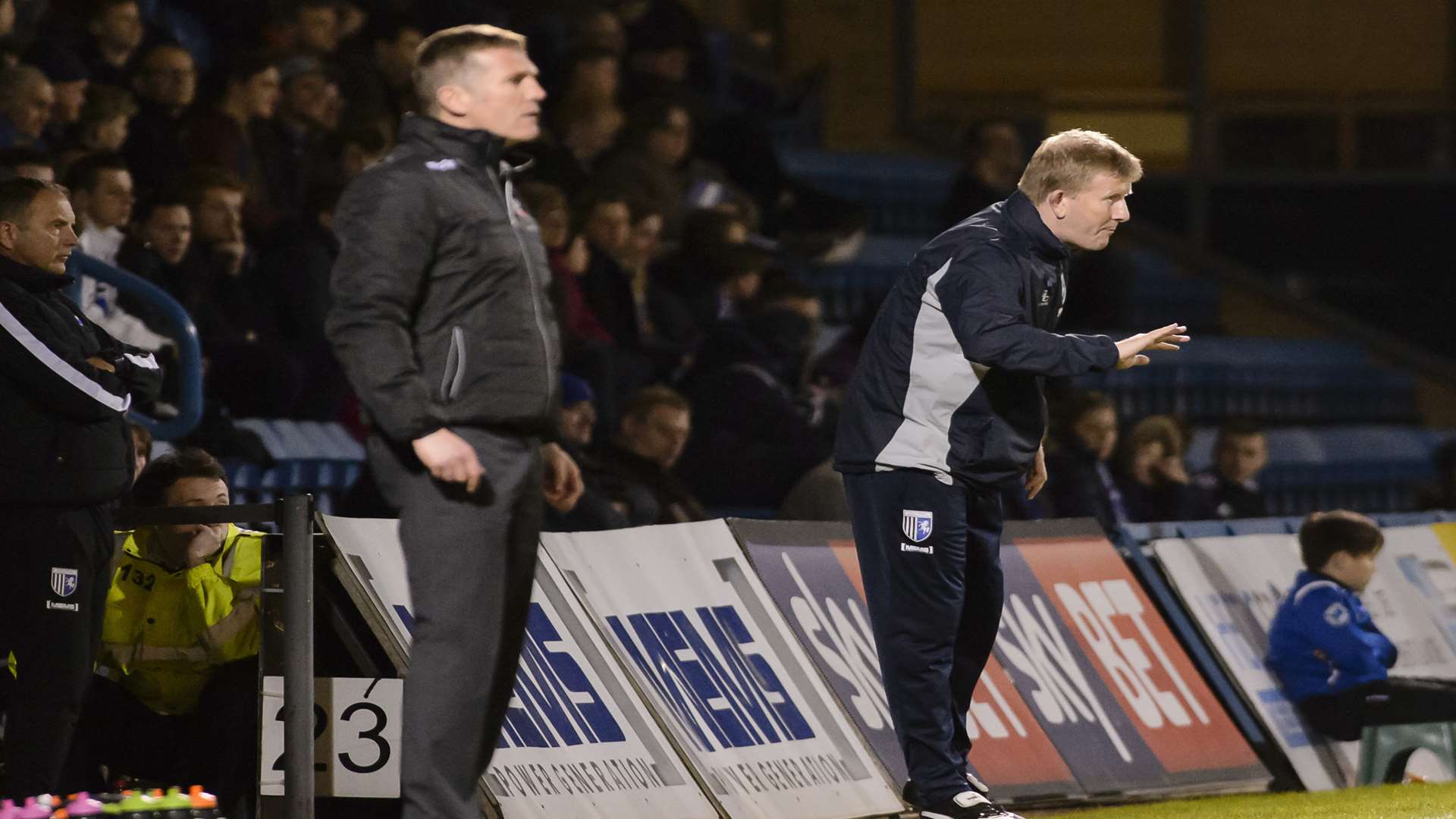 Head coach Ady Pennock makes a point Picture: Andy Payton