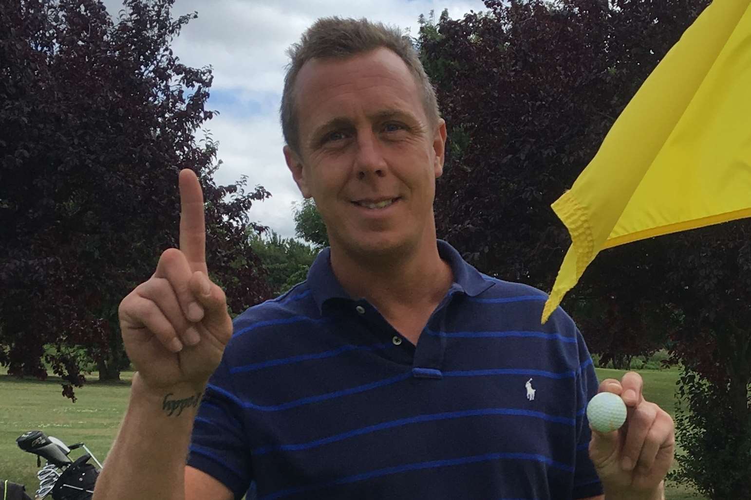 Jim Harrison's hole-in-one at Gillingham made it back-to-back aces