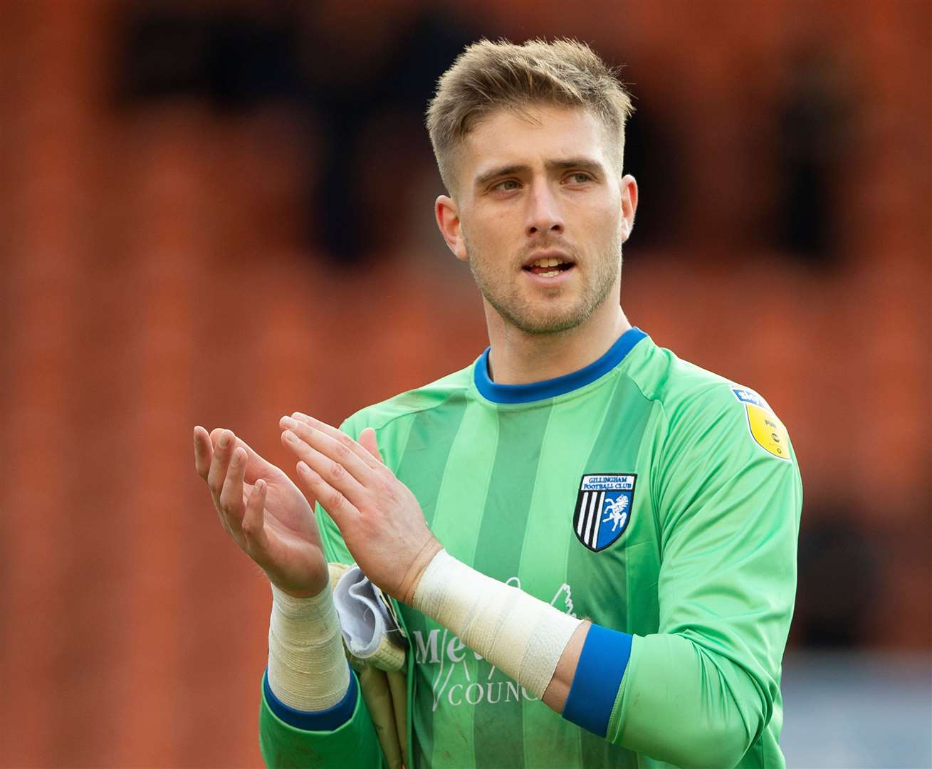 Gillingham's former goalkeeper Tomas Holy Picture: Ady Kerry