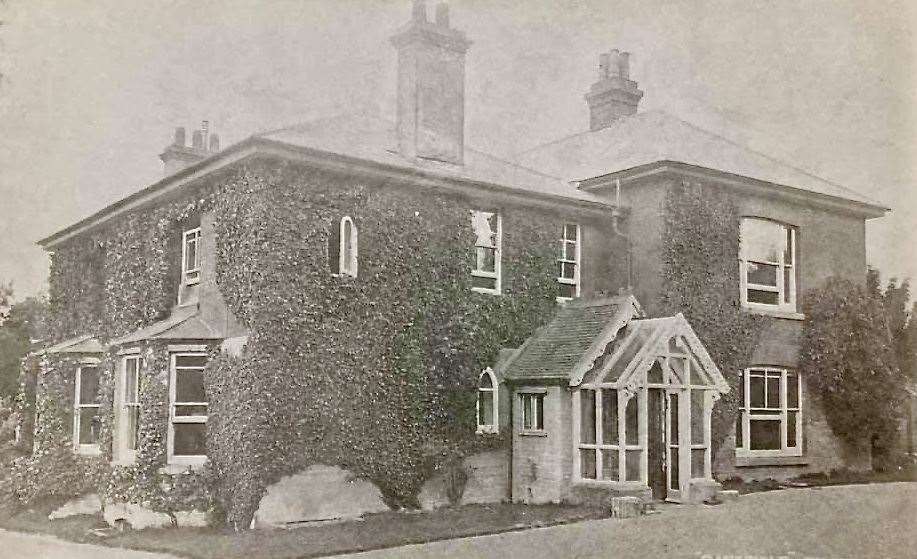 Danefield House in Tilmanstone in its past glory. Picture: Elvington and Eythorne Heritage Group