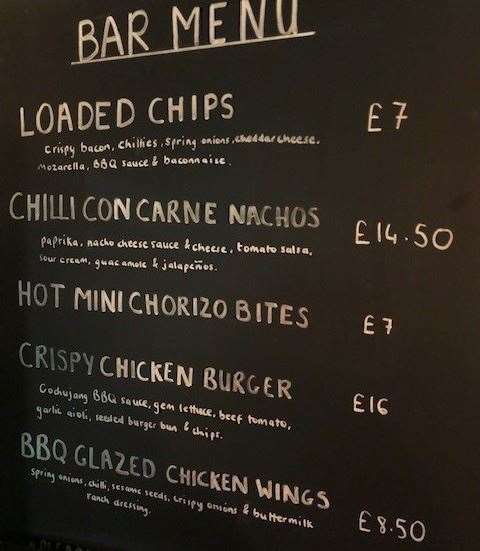 I know they come with chilli, but I’m not sure I could justify spending £14.50 on some nachos