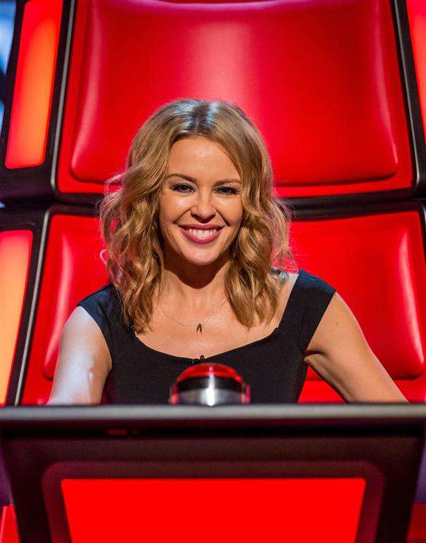 Judge Kylie Minogue was thrilled with Jamie's performance
