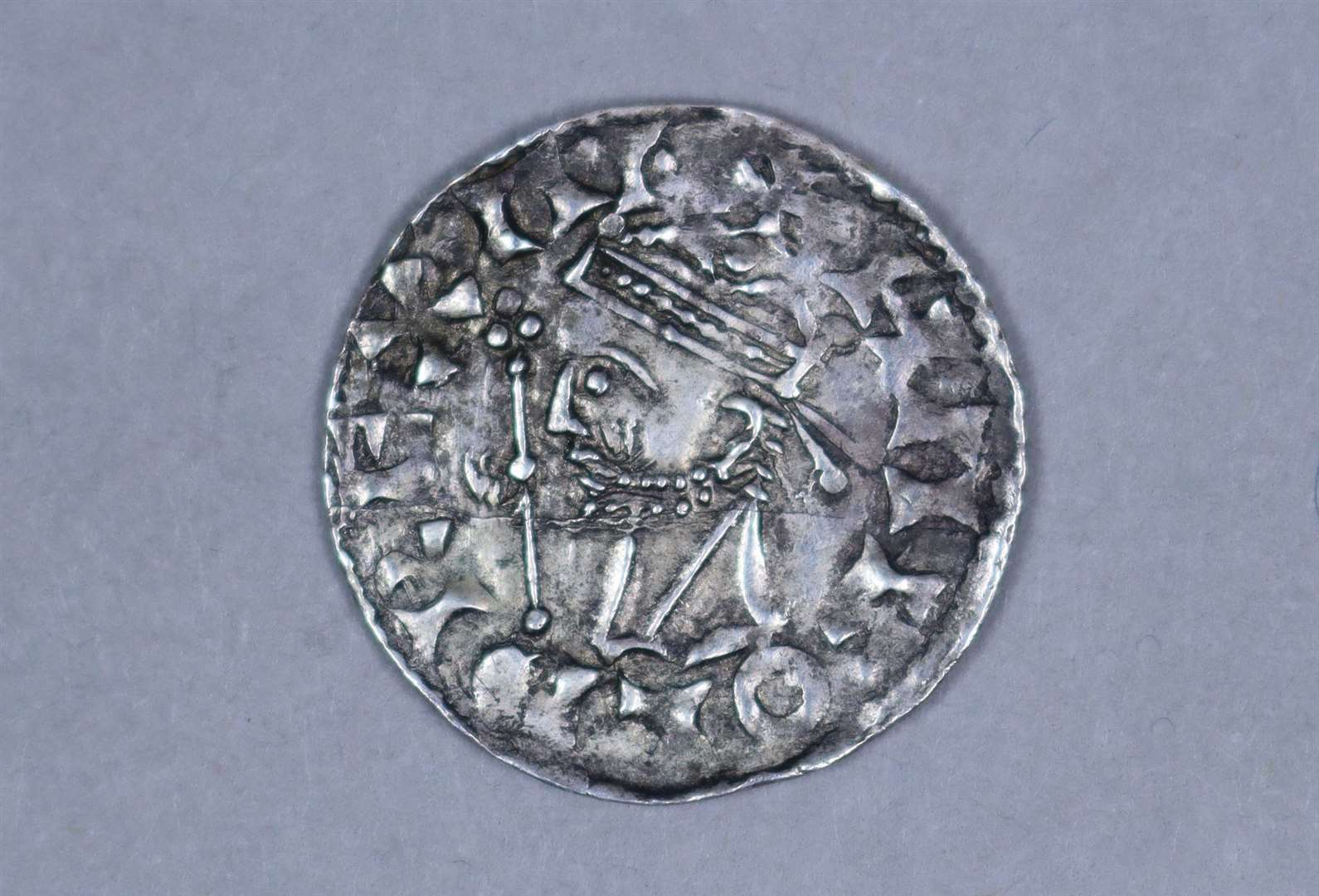 A coin minted in 1066 for King Harold II