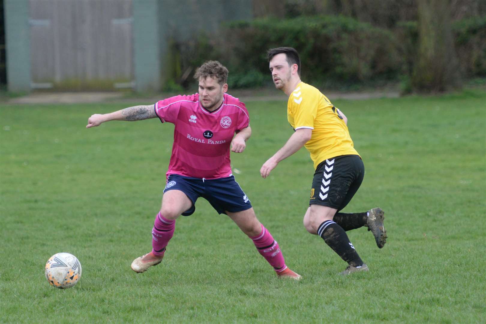 Littlebourne up against Tankerton in the Herne Bay & Whitstable Sunday League at Littlebourne Picture: Chris Davey