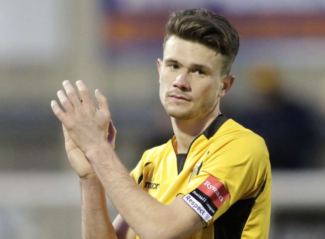 Jack Parkinson is set to leave Maidstone Picture: Martin Apps