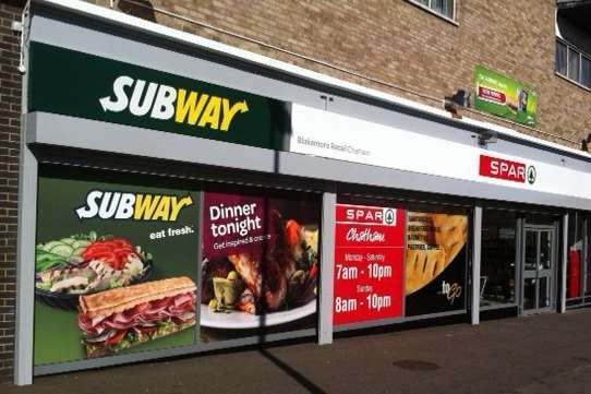 A new Subway restaurant has opened at SPAR convenience store on Silverweed Road, Chatham.
