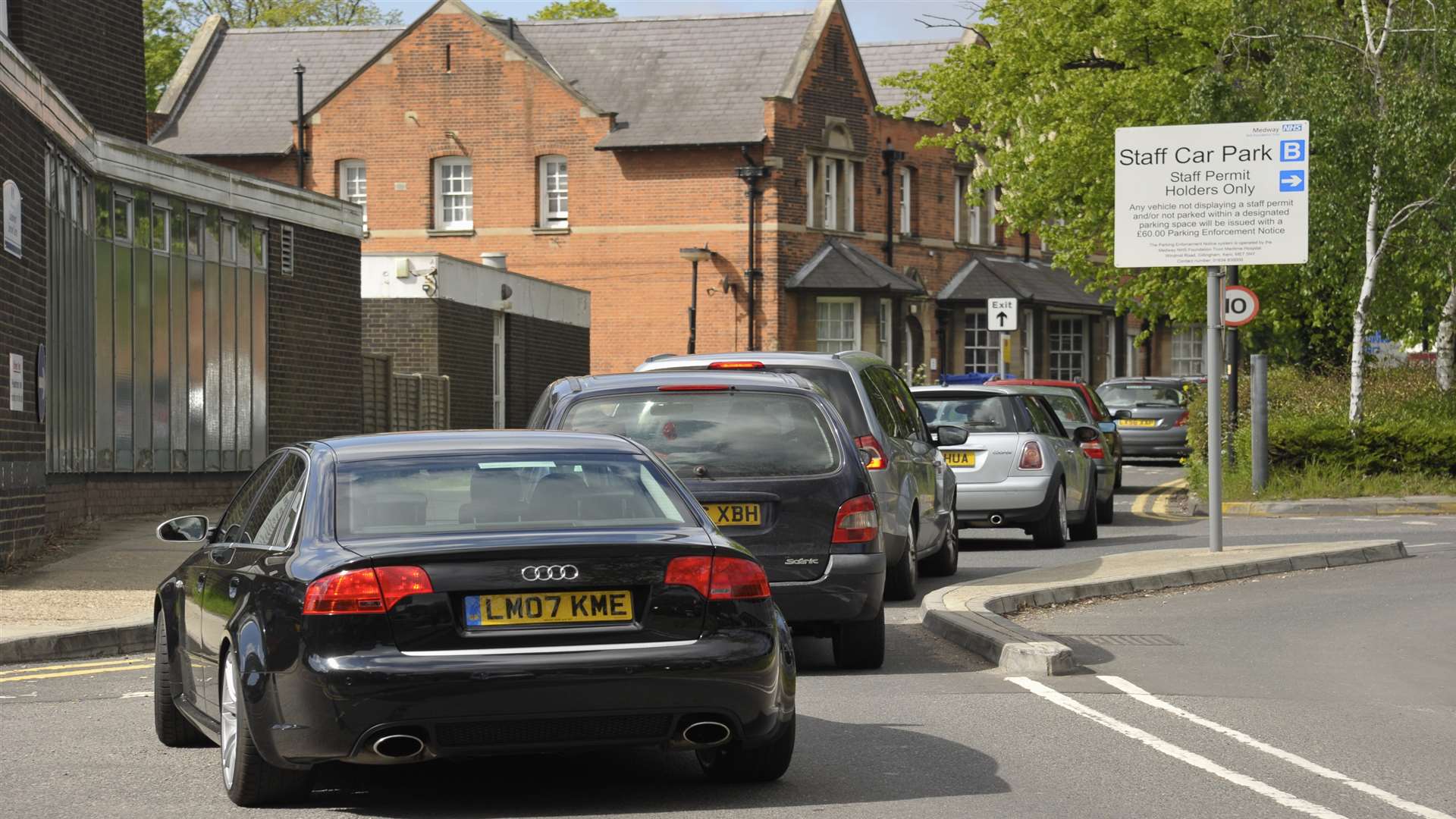 The car parks will be closed while resurfacing takes place