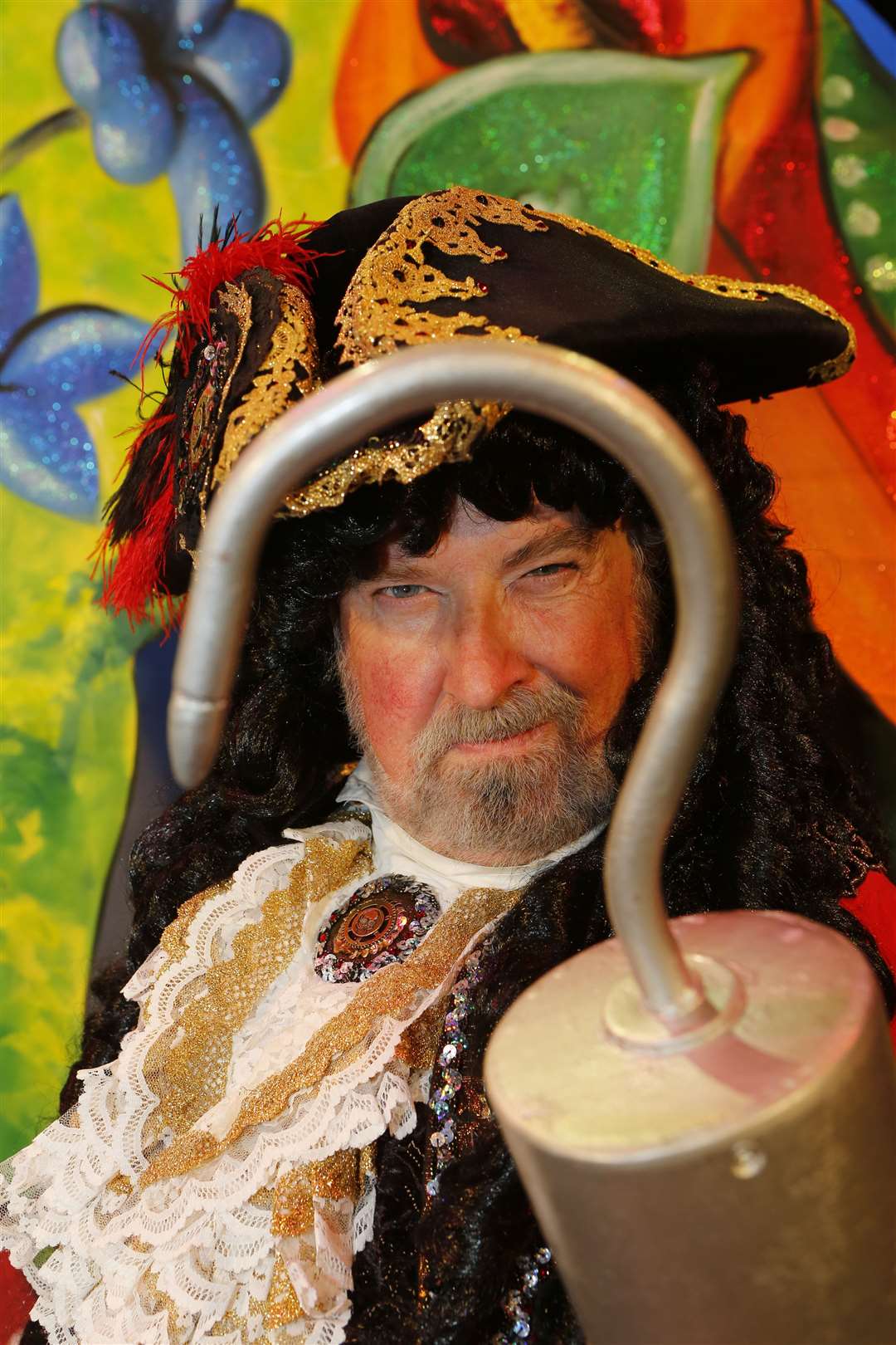 Panto launch for Peter Pan..Pictured is Paul Bradley (Captain Hook).Assembly Hall Theatre, Tunbridge Wells..Picture: Andy Jones. (23615584)