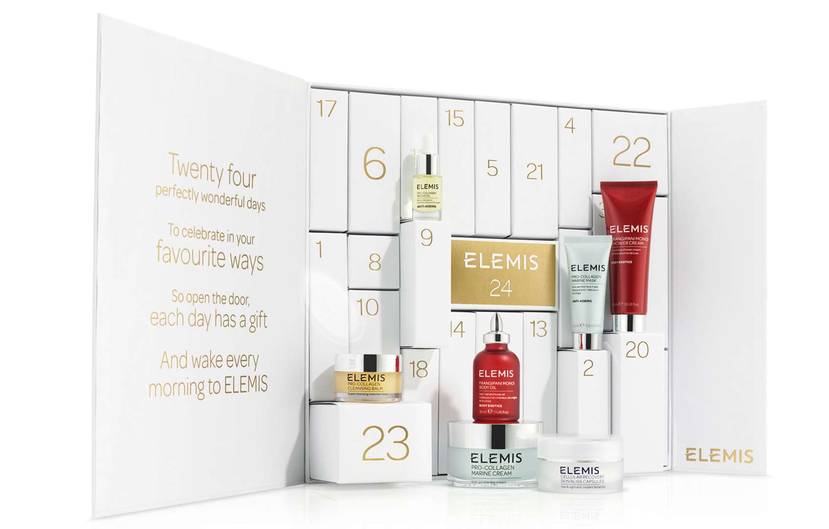 Countdown To Radiant Skin calendar by Elemis