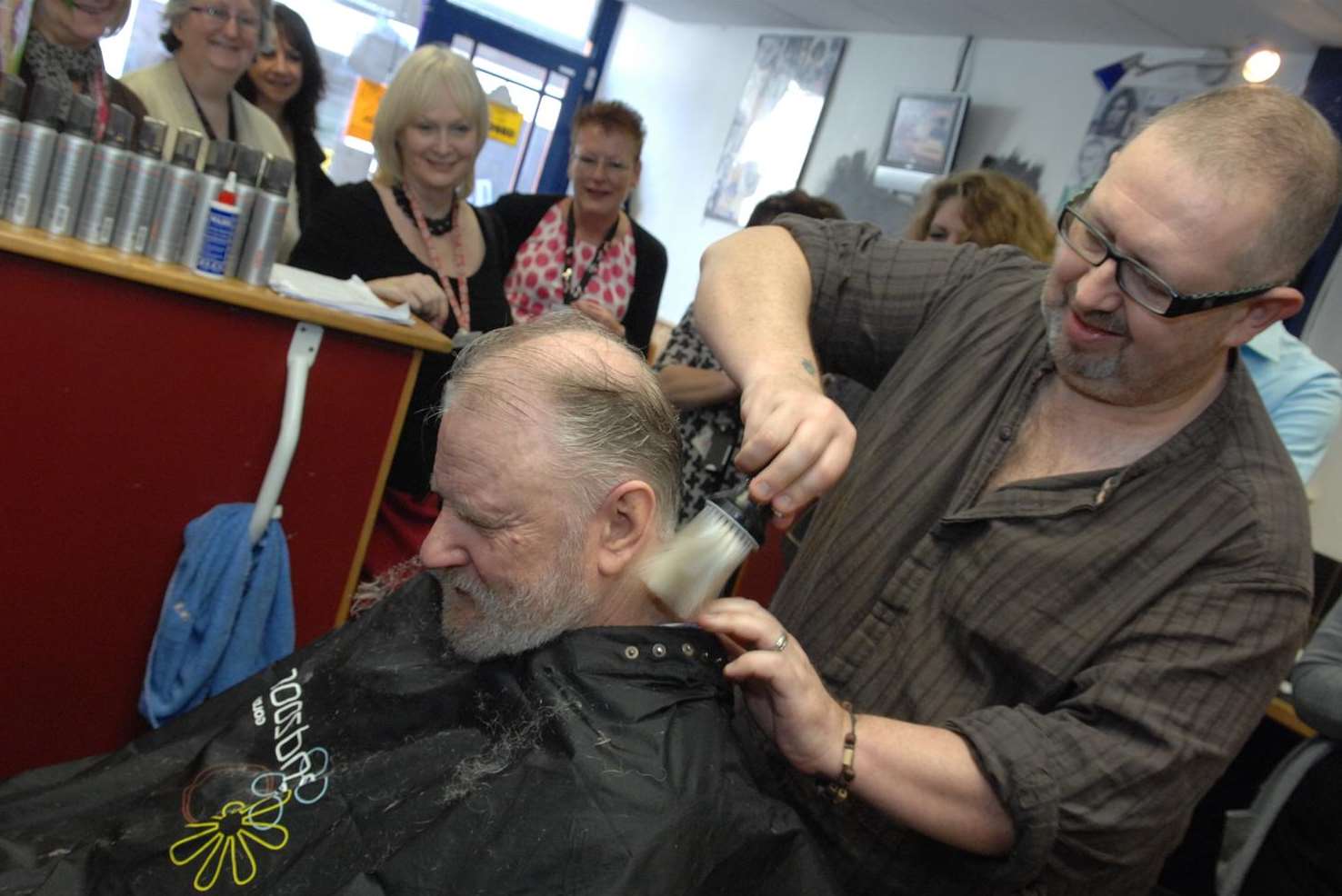 Barber Kevin Almond cut hair in Herne Bay for 32 years